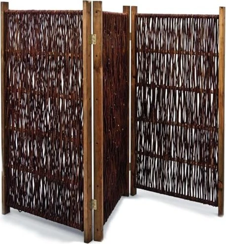 Noor Weiden-Paravent Raumteiler 180x120cm