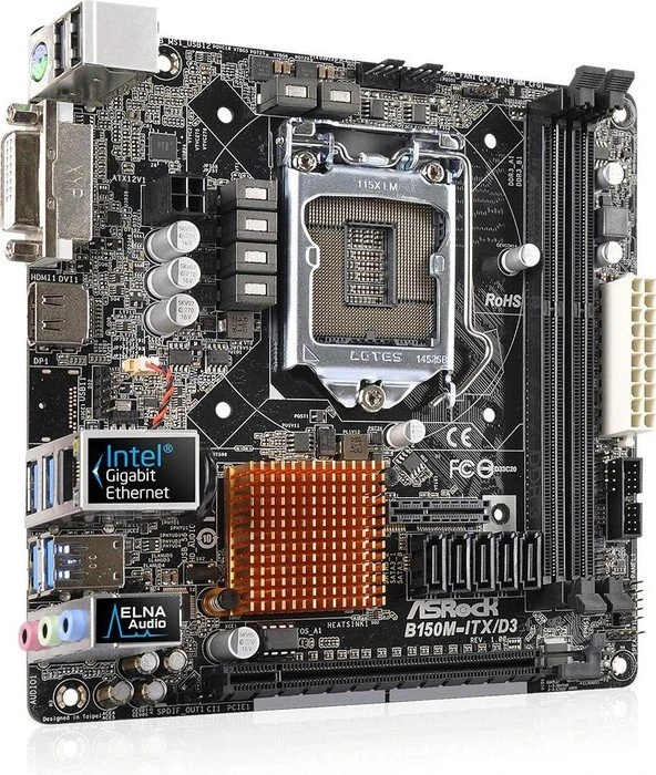 ASRock B150M-ITX/D3 (Intel 1151)