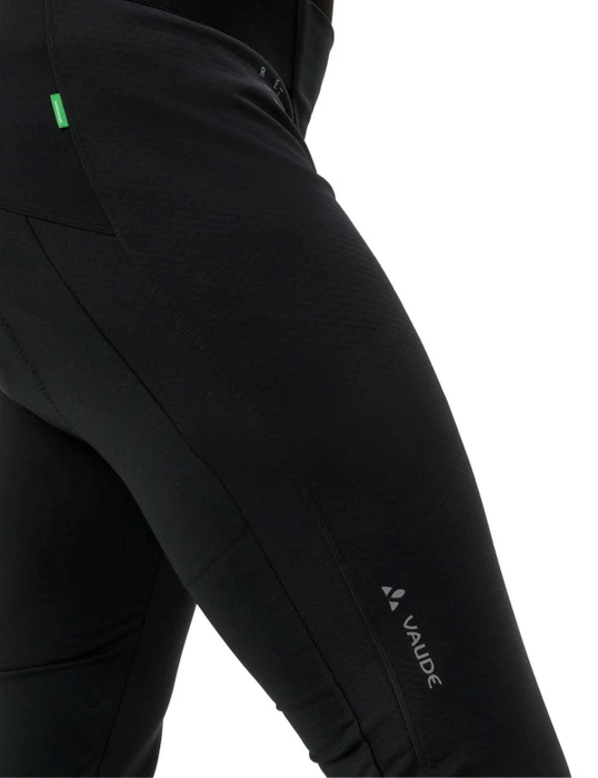 Vaude Kuro Warm Tights Fahrradhose lang schwarz (Herren)