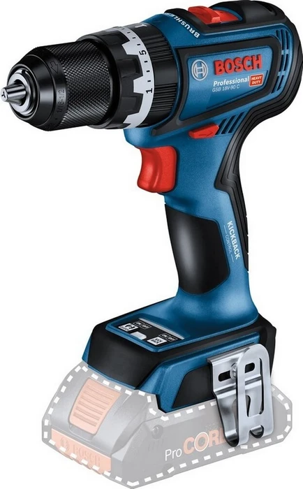Bosch Professional GSB 18V-90 C Akku-Schlagbohrschrauber solo