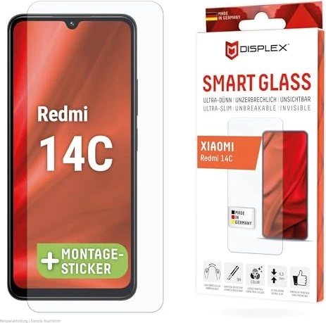 Displex Smart Glass für Xiaomi Redmi 14C