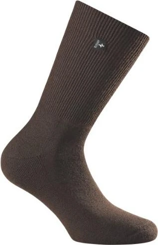 Rohner Fibre Light Super Wandersocken dunkelbraun