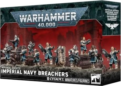 Games Workshop Warhammer 40.000 - Imperial Agents - Imperial Navy Breachers