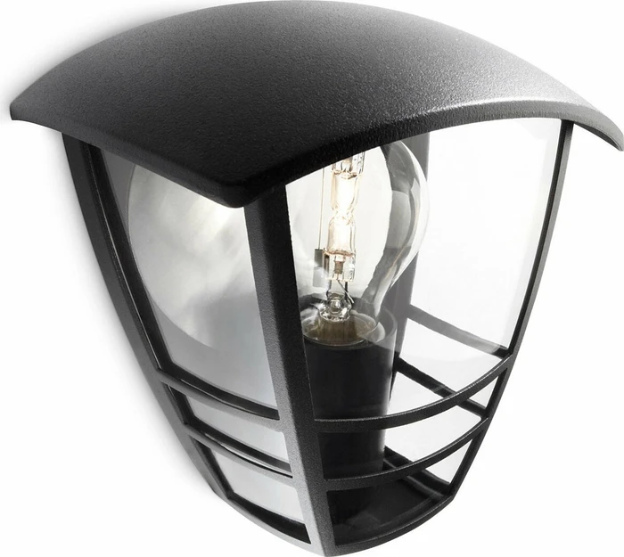 Philips myGarden Creek Wandleuchte schwarz