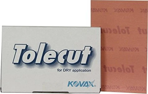 Kovax Tolecut Schleifblatt K1500, 70x114mm, 25 Stück