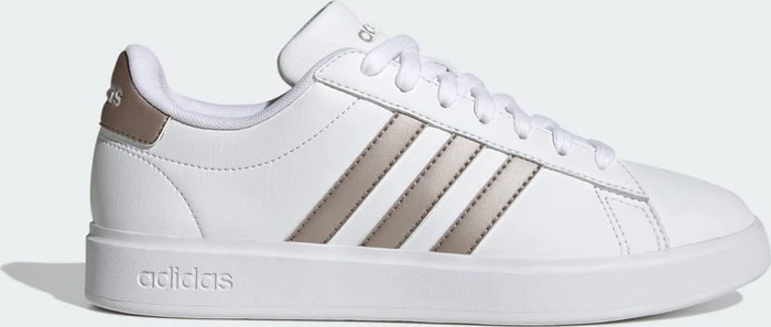 adidas Grand Court Cloudfoam Lifestyle Court Comfort cloud white/platinum metallic (Damen)