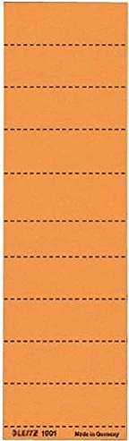 Leitz Rückenschilder für Hängeregistraturen, orange, 100 Stück