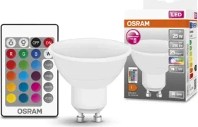 Osram LED Retrofit RGBW PAR16 25 120° GU10 FR 4.5W/827