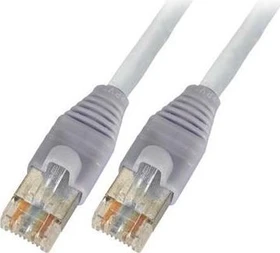 EFB Elektronik TM21 Leoni-Kerpen F6-90 S/F Patchkabel, Cat7/Cat6a, S/FTP, RJ-45/RJ-45, 1.5m, grau