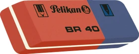 Pelikan Radierer BR40, blau/rot