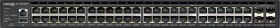 Lancom GS-4554 Rackmount 2.5G Managed Stacking Switch, 48x RJ-45, 4x SFP+, 2x QSFP+, 1440W PoE++ (GS-4554XUP / 61884)