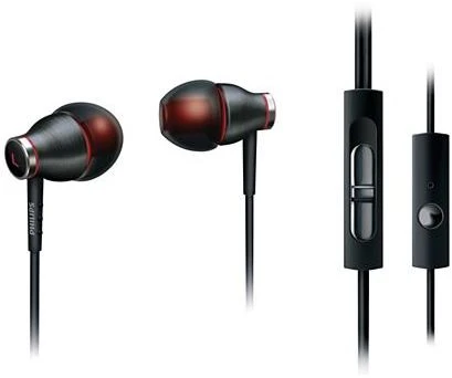 Philips SHE9005 schwarz/rot