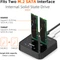 MAIWO M.2 SATA Dockingstation mit Klon-Funktion, USB-C 3.0 (verschiedene Markenbezeichnungen) Vorschaubild