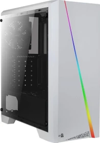 AeroCool Cylon weiß, Glasfenster