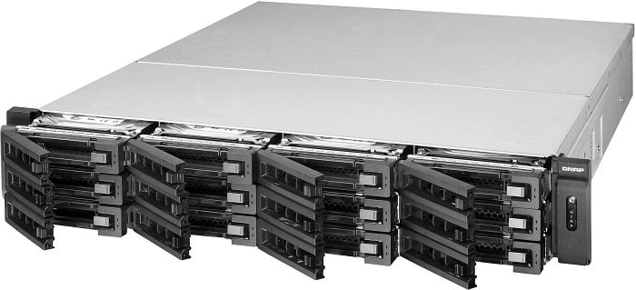 QNAP Turbo Station TS-1269U-RP, 4GB RAM, 2x RJ-45 1000Base-T, 2x USB 3.0, 2HE
