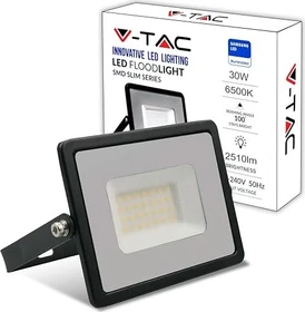 V-Tac VT-4031 6500K LED Wandleuchte schwarz