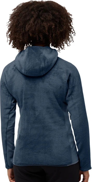 Jack Wolfskin Rotwand Hooded Full-Zip Fleece Funktionsjacke midnight sky (Damen)