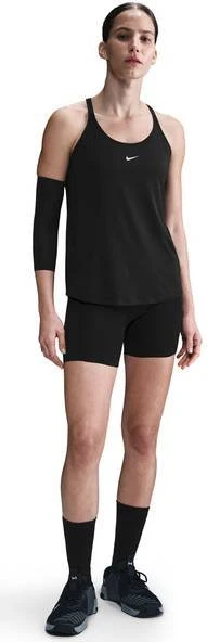 Nike One Classic Dri-FIT Strappy Funktionsshirt ärmellos schwarz/weiß (Damen)