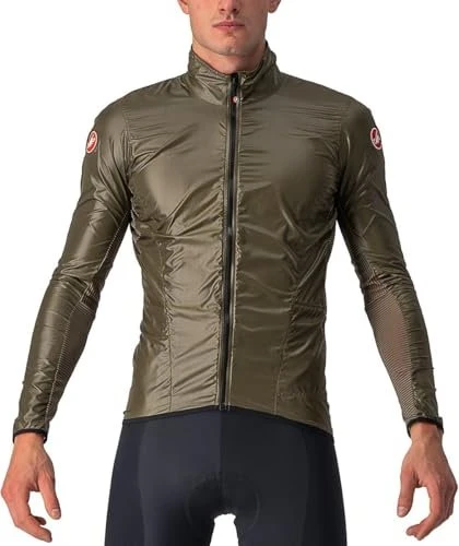 Castelli Aria Shell Fahrradjacke moss brown (Herren)