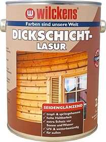 Wilckens Dickschicht-Lasur außen nussbaum, 2.5l
