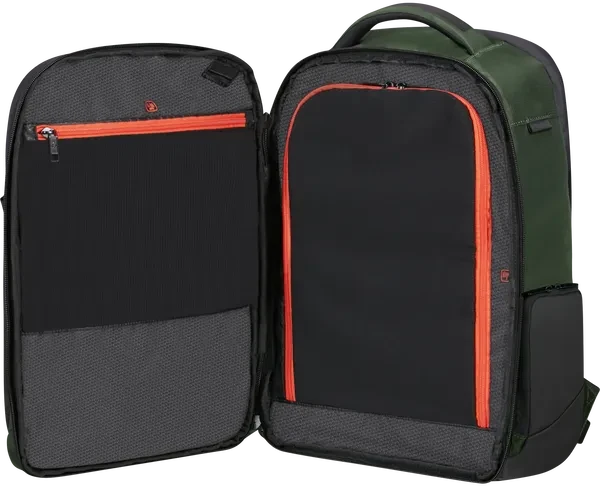 Samsonite Biz2Go 15.6" Notebook-Rucksack, Earth Green