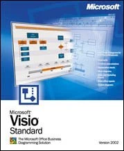 Microsoft Visio 2002 Standard Edition, Update (deutsch) (PC) (D86-00827)