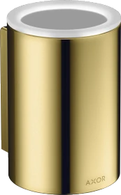 Hansgrohe Axor Universal Circular Zahnputzbecher mit Halter polished brass