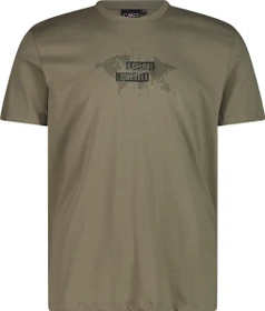 CMP Aufdruck T-Shirt kurzarm sage (Herren)