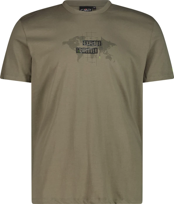 CMP Aufdruck T-Shirt kurzarm sage (Herren)