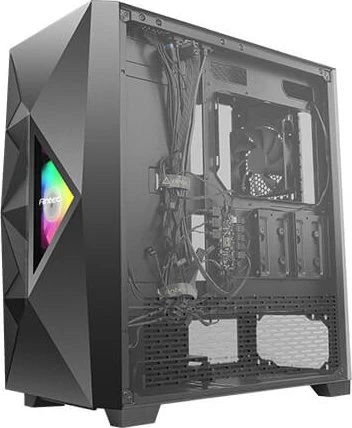 Antec Dark League Dark Fleet DF800 Flux, Glasfenster