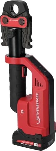 Rothenberger ROMAX COMPACT III Basic Akku-Presswerkzeug inkl. Koffer + Akku 2.0Ah