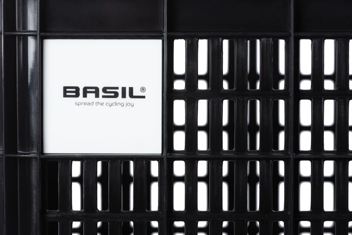 Basil Crate L Fahrradkorb schwarz