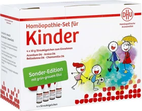 DHU Homöopathie Set für Kinder, 40g (4x 10g)
