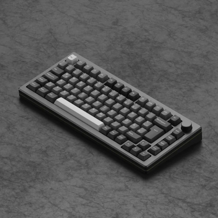 Akko MOD 007B HE, Black & Silver, LEDs RGB, hot-swap, Cream Yellow Magnetic, USB/Bluetooth, DE