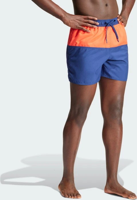 adidas Colorblock CLX Badeshorts dark blue/white (Herren)