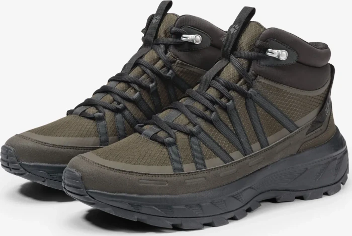 Jack Wolfskin Wild Hike Texapore Mid obsidian moss (Herren)