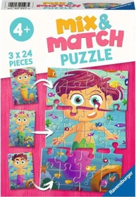 Ravensburger Puzzle Mix & Match Meerjungfrauen und Seeungeheuer