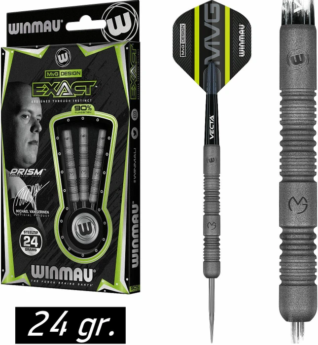 Winmau MvG Exact Steel Dart Dartpfeil 24g