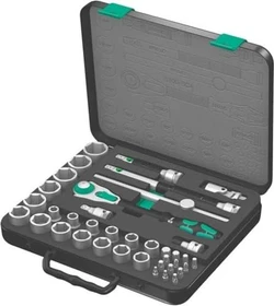 Wera 8100 SC 4 Zyklop Speed Steckschlüsselsatz zöllig inkl. Koffer, 38-tlg.