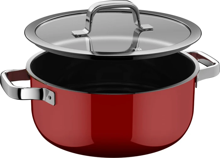 WMF Fusiontec Mineral Pro Bratentopf 24cm passion red