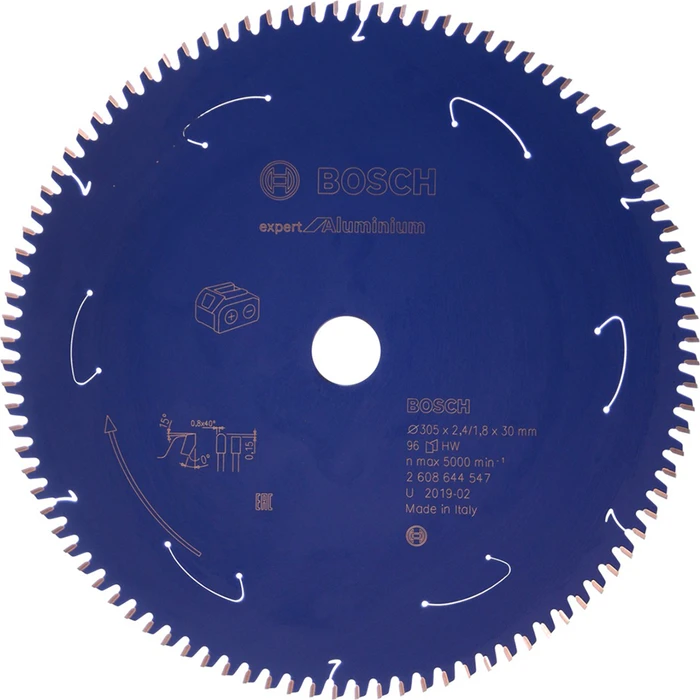Bosch Professional Expert for Aluminium Kreissägeblatt 66Z, 216x1.4x30mm, 1 Stück
