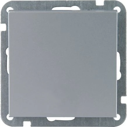 uniTEC MELBOURNE Serie 703 Aus-/Wechselschalter, silber