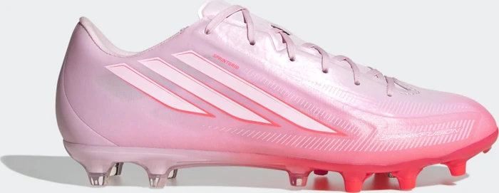adidas F50 Sparkfusion League FG/AG solar turbo/cloud white/distilled pink