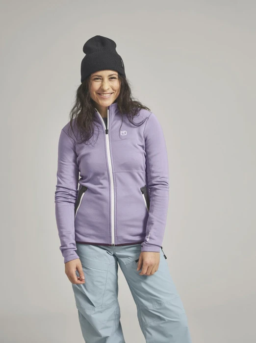 Ortovox Fleece Funktionsjacke black raven (Damen)