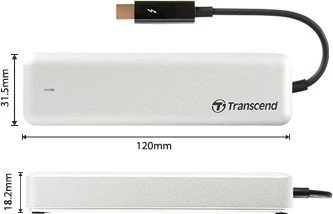 Transcend JetDrive 855, 960GB, Thunderbolt 1 / Mini DisplayPort 1.1a