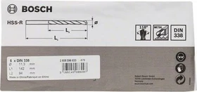 Bosch Professional HSS-R Spiralbohrer, 11.3x94x142mm, 5 Stück