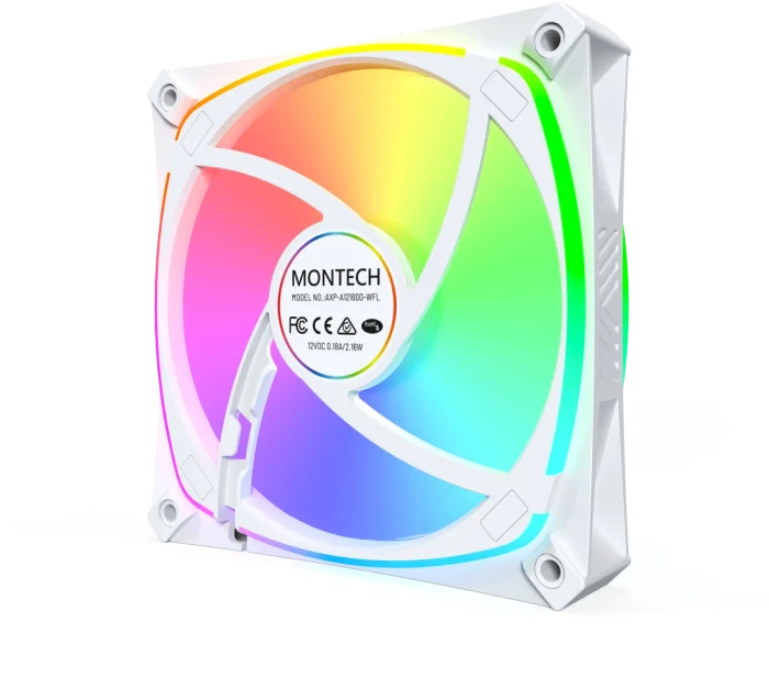 Montech AX120 PRO, weiß, 120mm