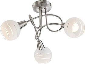 Globo Elliot Spot 3-flammig nickel matt