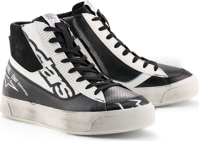 Alpinestars Stella Stated Flair Motorradschuh weiß/schwarz