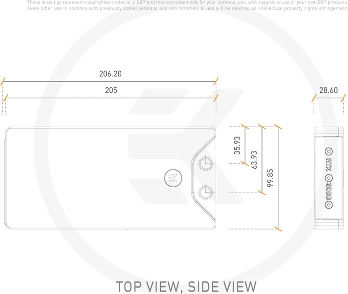 EK Water Blocks Quantum Line EK-Quantum Vector FE RTX 3080 D-RGB, Black Special Edition, Full Metal